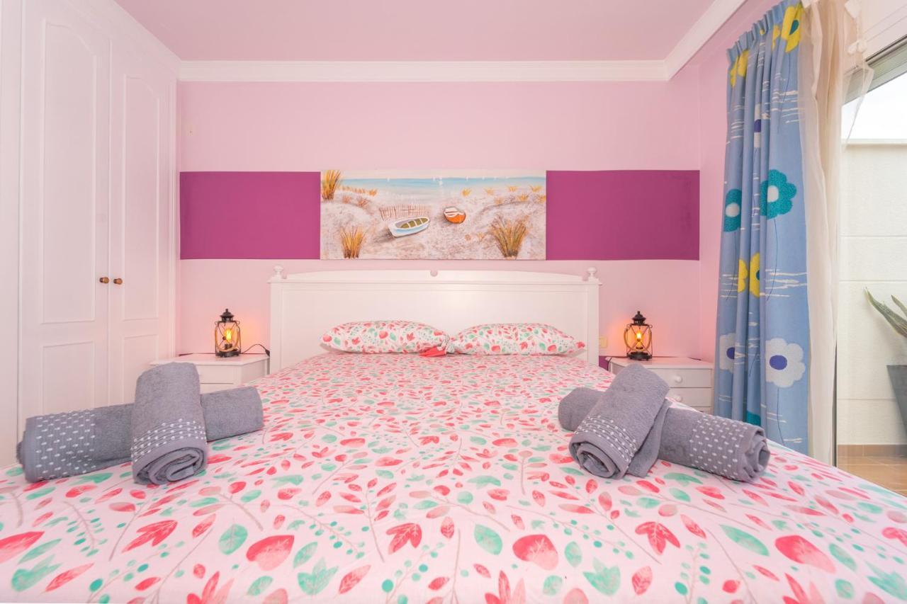 Luxury Penthouse 105M2,Bali Bed,Heated Pool,Sunset Leilighet Costa Adeje  Eksteriør bilde